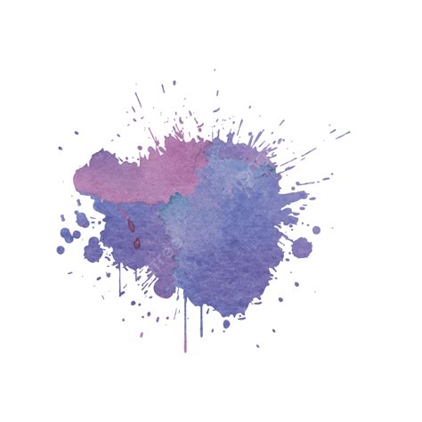 Watercolor Splash Color Effect, Watercolor Splash, Color Effect, Ink ...