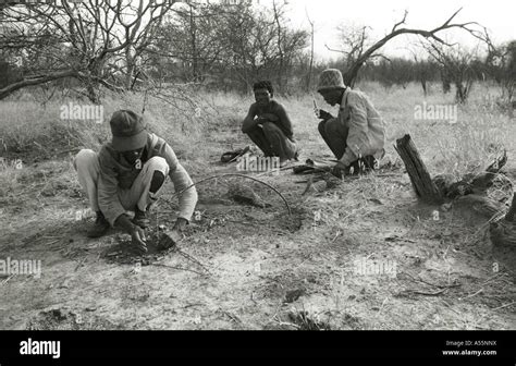 Bushman hunting san people traditional hi-res stock photography and ...