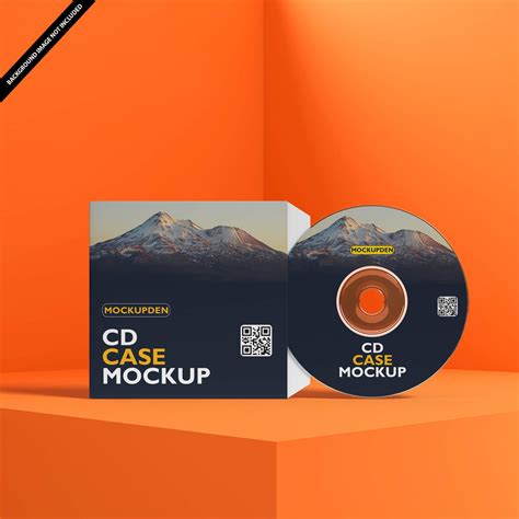 Free CD Case Mockup PSD Template - Mockup Den