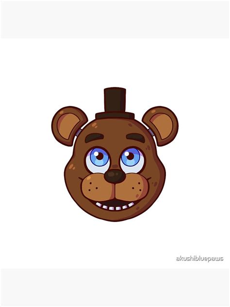 "FNaF 1 Freddy Fazbear Head | Five Nights at Freddy's" Pin by ...