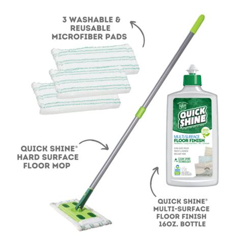 Quick Shine ® Hard Surface Floor Mop Kit - Quick Shine Floors