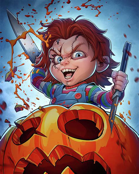 Halloween Chucky Digital Art by Lac Lac - Fine Art America