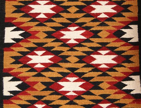 Navajo Double Saddle Blanket Navajo Weaving For Sale