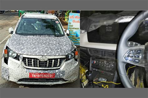 New Mahindra XUV 500 interior revealed in new spy shots | Autocar India