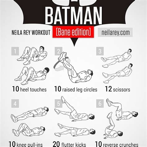 Get Ten years younger with Melodyderm. — #Batman #workout, 10 set, rest ...