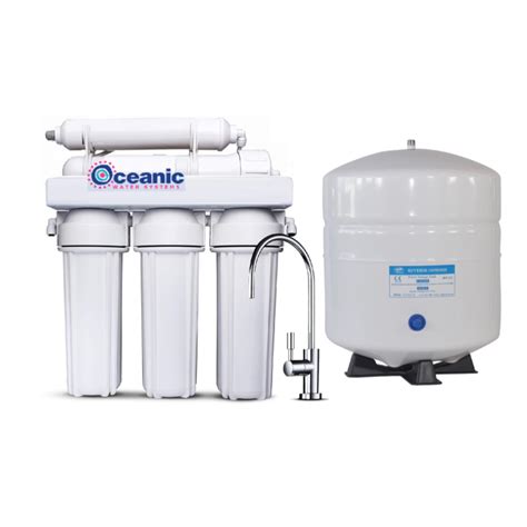 Home Reverse Osmosis Drinking Water Filter Low Pressure System USA