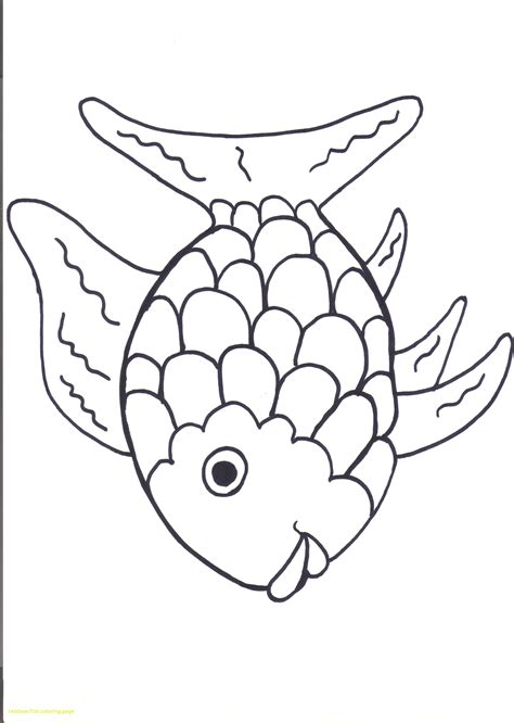 Rainbow Fish Coloring Page at GetColorings.com | Free printable ...