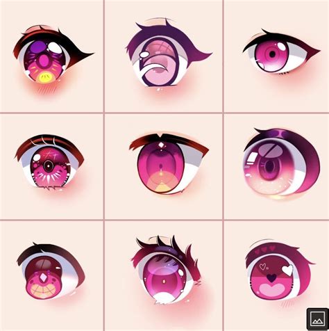 Anime Eye Drawing Tutorial - Anime Eye Tutorial Coloring Digital Eyes ...