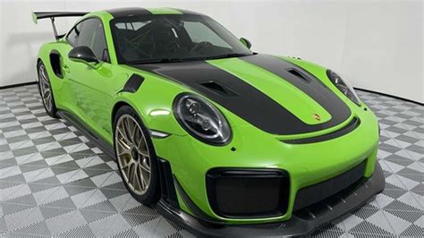 Check The Spec: 2019 Porsche 911 GT2 RS Finished in PTS Gelbgrun Green