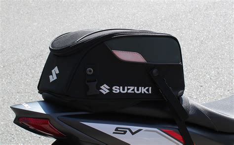 Genuine Suzuki SV650 Rear Seat Tail Bag 9 Litres 990D0-04198-000 | eBay