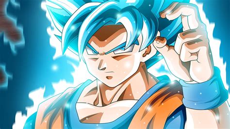 Blue Super Saiyan Goku Wallpapers - Top Free Blue Super Saiyan Goku ...