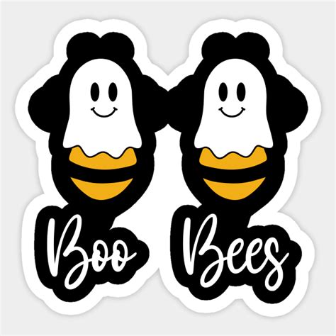 Boo Bees - Halloween Gifts - Sticker | TeePublic