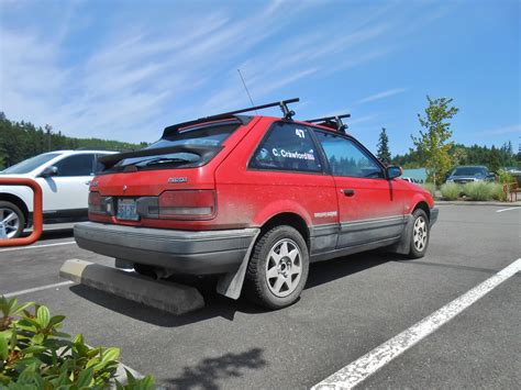 Seattle's Parked Cars: 1988 Mazda 323 GTX