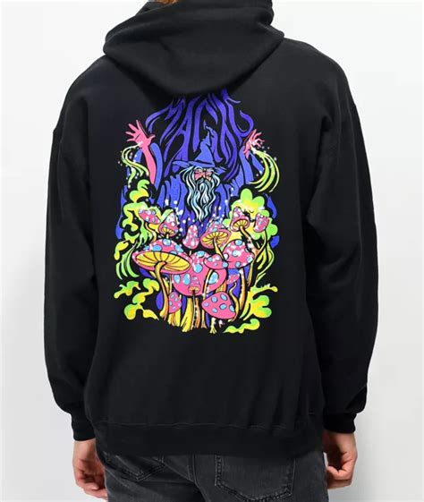 A-Lab Magic Fungi Black Hoodie