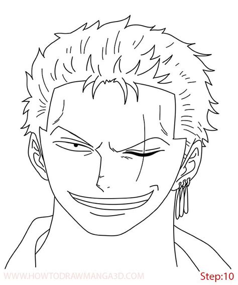 How to draw Zoro after timeskip - MANGAJAM.com | Tutoriais de desenho ...