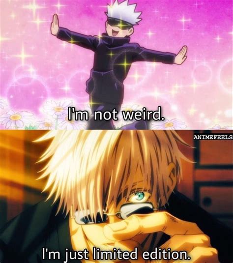 Gojo Satoru meme- Jujutsu Kaisen | Jujutsu, Memes, Anime memes