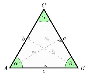 Equilateral triangle - Wikipedia