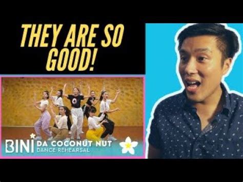 BINI Da Coconut Nut Dance Rehearsal Reaction - BINI Dance Practice Reaction