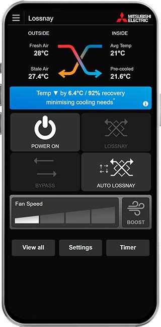 Mitsubishi Electric Wi-Fi Lossnay Control // Mitsubishi Electric