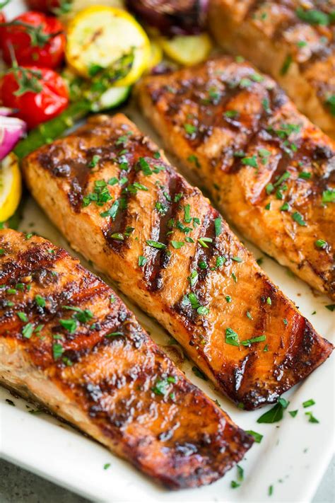 Grilled Salmon Soy Sauce Recipe | Deporecipe.co