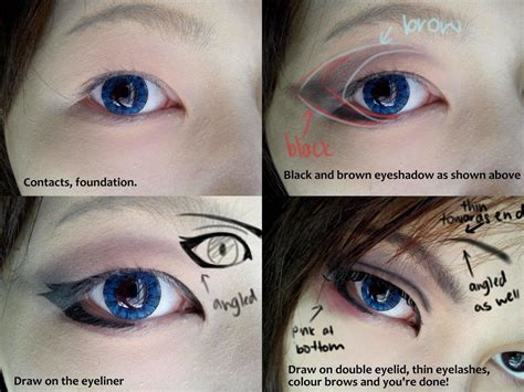 Cosplay eyes! | Cosplay makeup, Anime eye makeup, Cosplay makeup tutorial