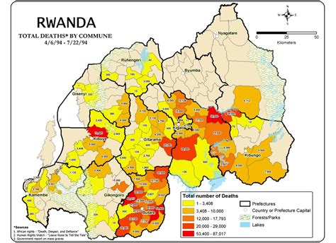 Map Rwandan Genocide - Share Map