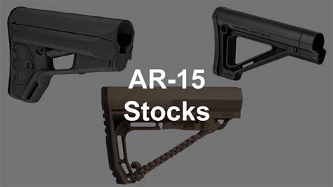 5 Best AR 15 Stocks - Picking The Right Upgrade