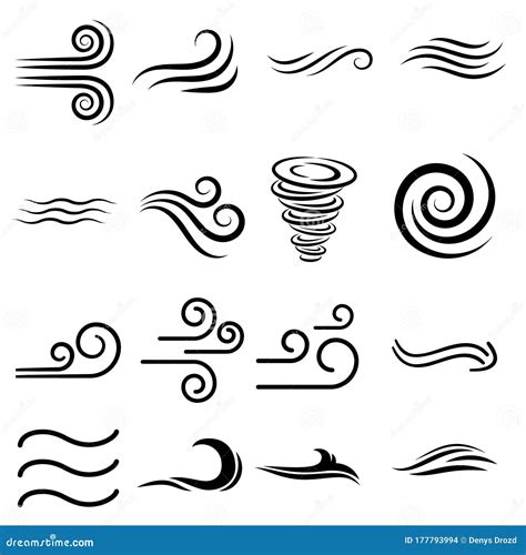 Wind Swirl Tornado Logo Ideas. Inspiration Logo Design. Template Vector ...