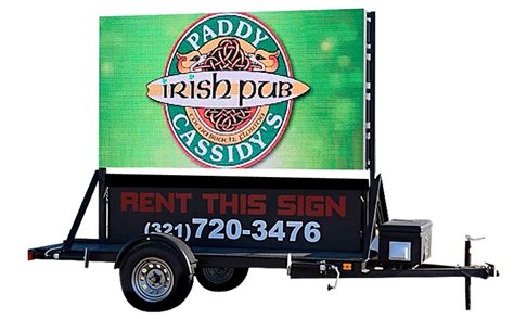 Mobile Sign Rental, electronic LED sign rental, Billboard Rental ...