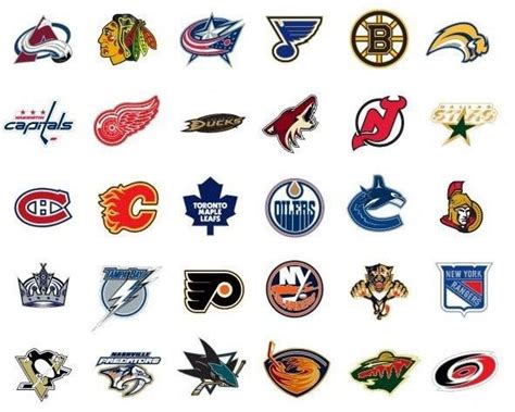 nhl teams logo | Nhl logos, Nhl, Funny hockey memes