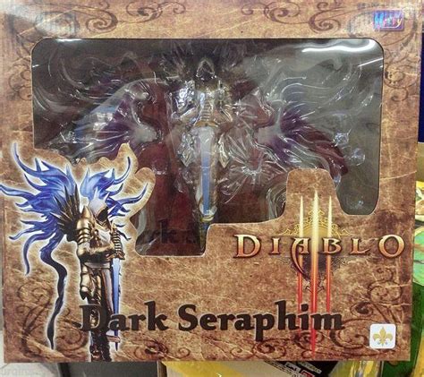 Diablo 3 Archangel Tyrael Statue Dark Seraphim Angel 27cm Figure ...