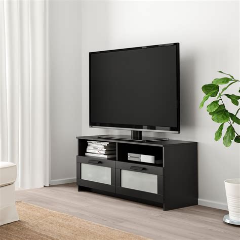 BRIMNES TV bench, Black | IKEA Cyprus