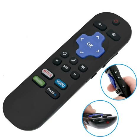 New 101018E0016 Remote Control For PHILIPS Roku TV 50PFL4664 50PFL4763 ...