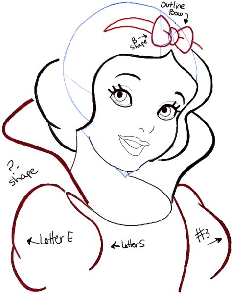 How to Draw Snow White from Disney’s Snow White and the Seven Dwarfs ...