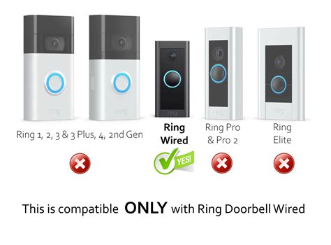 Ring Doorbell Wired Corner Adjustable Mounting Bracket Wedge 20 45 ...