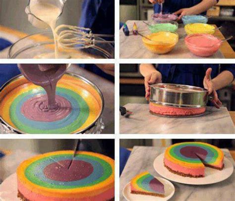 Rainbow Cheesecake | Stuff Happens