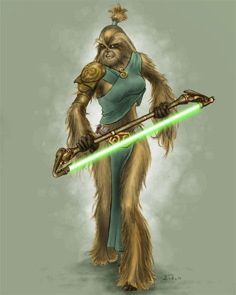 Jedi Wookiee by T-Turner on DeviantArt