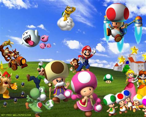 Mario, Classic, Video Games, Characters, Adventure, Stage wallpaper ...