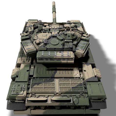 3D t90 battle tank turret model - TurboSquid 1633670