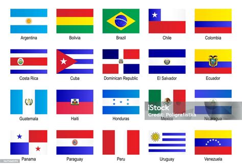 The gallery for --> Latin American Countries Flags