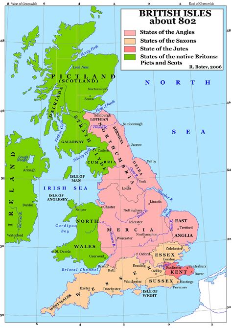 The Seven Kingdoms | All About History Anglo Saxons