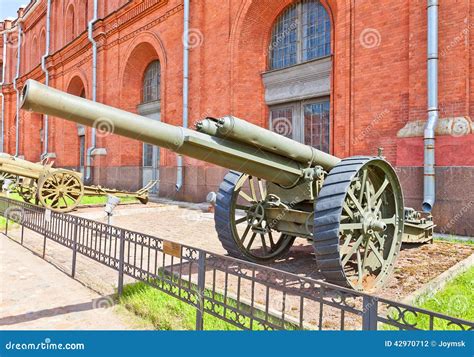 Ordnance 127 Mm British BL 60-pounder Heavy Field Gun Editorial ...