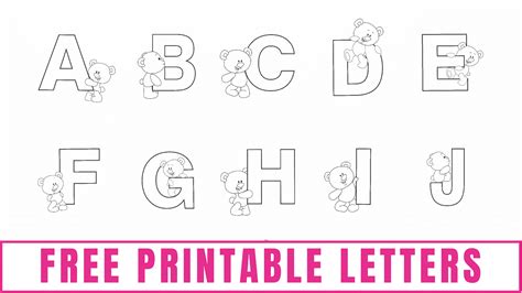 Free Printable Collection Letters - FREE PRINTABLE TEMPLATES