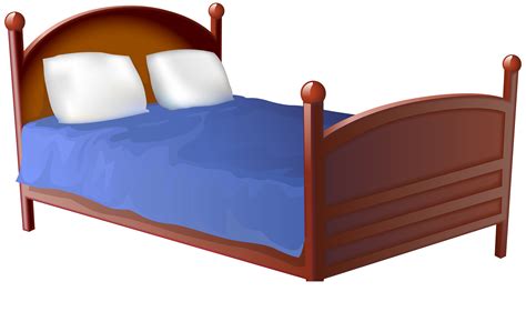 Bed Transparent PNG Clip Art Image | Gallery Yopriceville - High ...