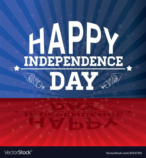 Independence day usa icon celebration concept Vector Image