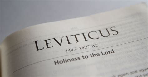 Book of Leviticus Summary