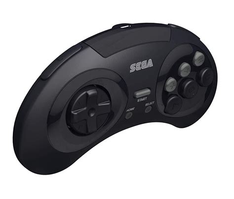 Retro-Bit 2.4 GHz Wireless Controller 8-Button Sega Genesis Original ...