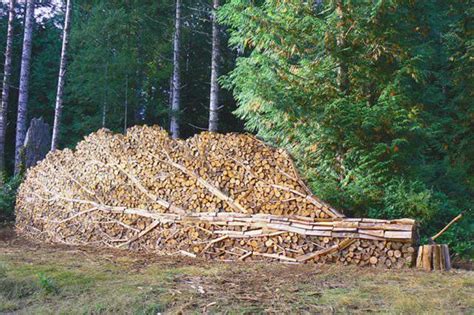 Use up all those logs... | Wood stacking, Firewood, Outdoor