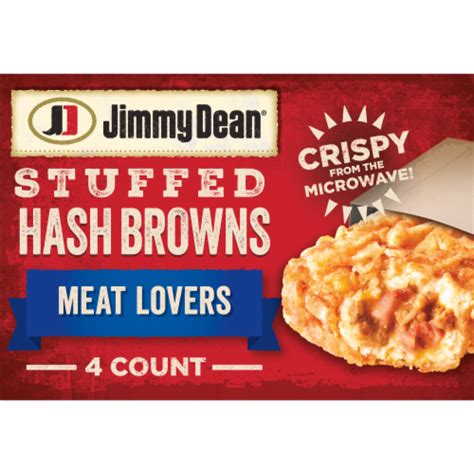 Jimmy Dean® Meat Lovers Stuffed Hash Browns, 15 OZ - Fred Meyer