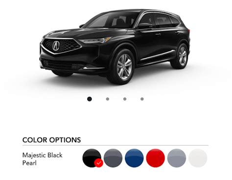 2022 Acura MDX Color Options - Frank Leta Acura